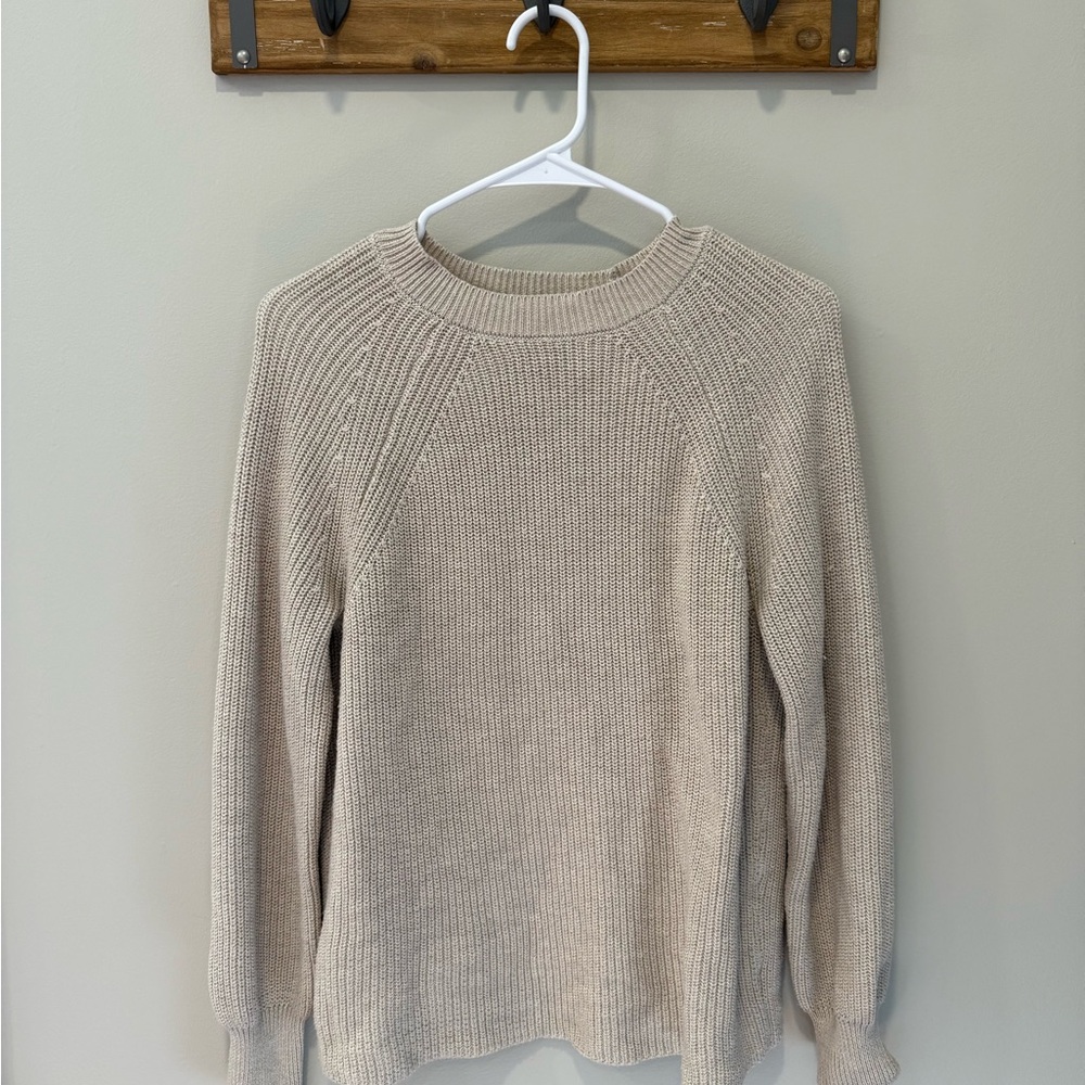 Jessica Simpson Cream Crew Neck Sweater